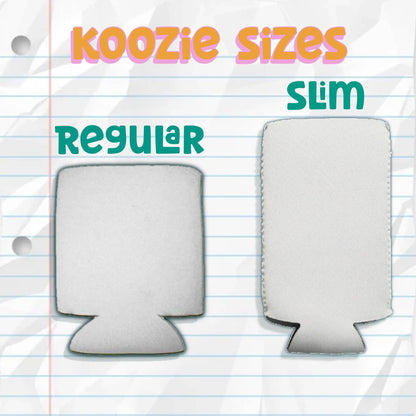 Emotionally drained but still fabulous can koozies: Regular